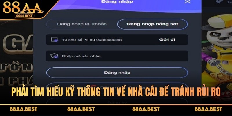 Đăng Nhập 88AA - Link Vào Tài Khoản Chính Thức, An Toàn 4 Lưu ý bảo mật khi đăng nhập 88AA trên điện thoại và máy tính