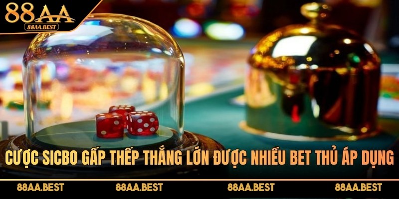 Nhà Cái 88AA Hướng Dẫn Cược Sicbo Chuẩn Chỉnh, Đơn Giản 4 Cược Sicbo gấp thếp thắng lớn được nhiều bet thủ áp dụng