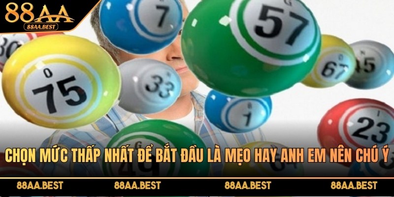 88AA Chia Sẻ Mẹo Chơi Wingo Hiệu Quả Thắng Nhanh 3 Chọn mức thấp nhất để bắt đầu là mẹo hay anh em nên chú ý