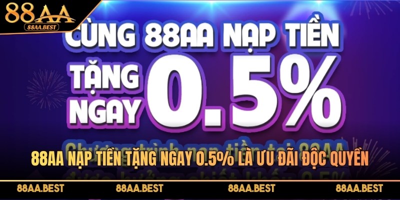 chi tiết chương trình khuyến mãi tại 88aa