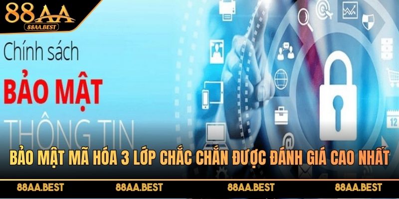 Chính Sách Bảo Mật 88AA - Bảo Vệ Hội Viên Toàn Diện Nhất 2 88AA áp dụng nhiều lớp bảo mật để bảo vệ dữ liệu và giao dịch